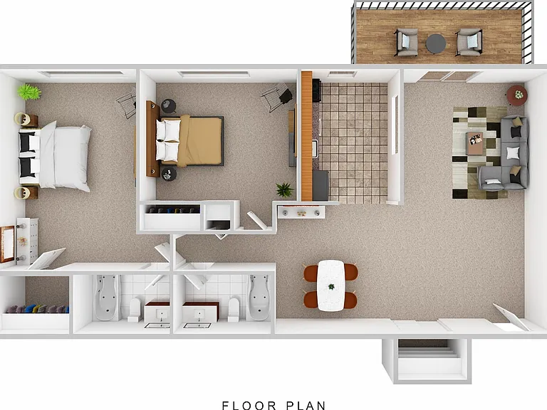 2 Bedroom 2 Bath 2 Bedroom 2 Bath