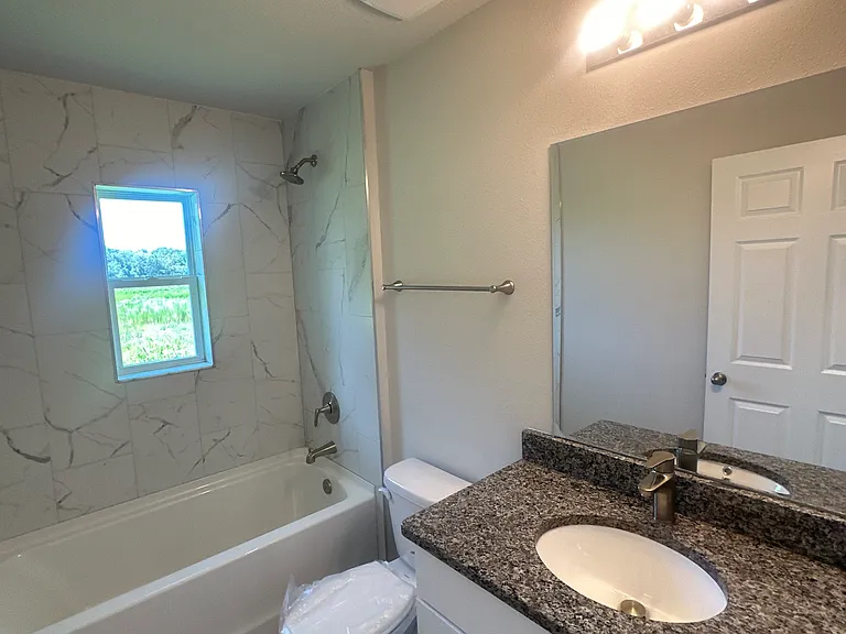 Guest Bathroom with deep tub