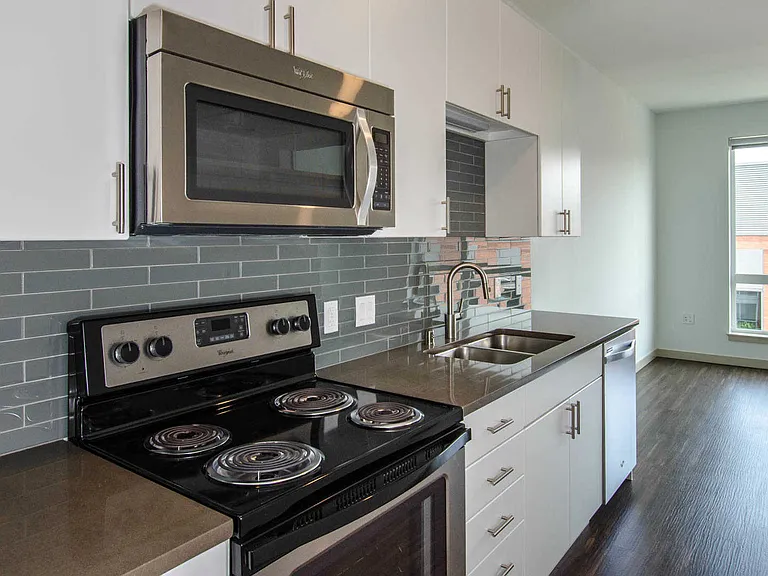 Kitchen with Quartz Countertops