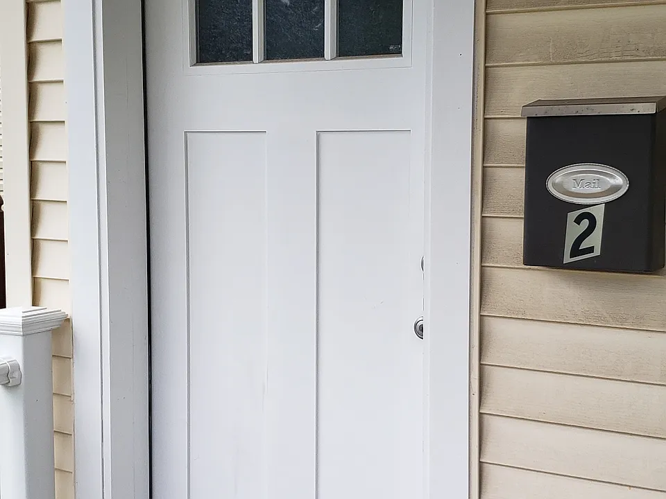 nice new front door