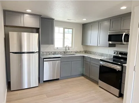 Floor plan REMODELED 2 Bd 1 Bath