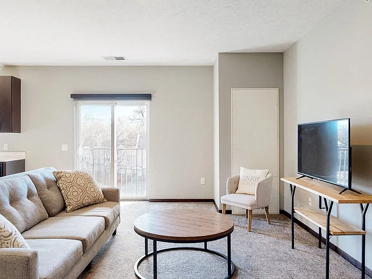 It's easy to feel at home in our cozy living spaces.