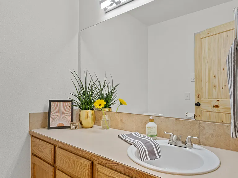 Half bath on main floor
