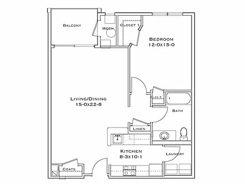 Floor plan Azalea