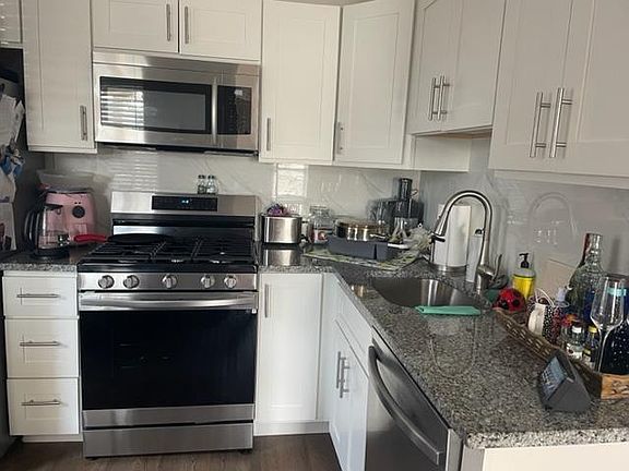 Kitchen with granite countertop