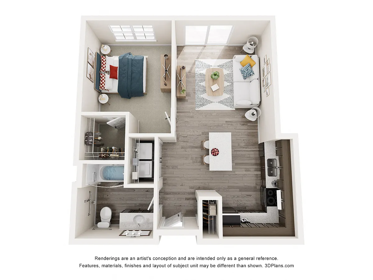 Floor plan Overture