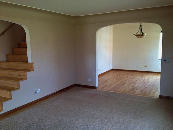 Dining room and stair from living room