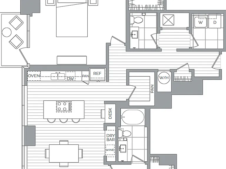 V / 2 Bedroom / 2 Bath V / 2 Bedroom / 2 Bath