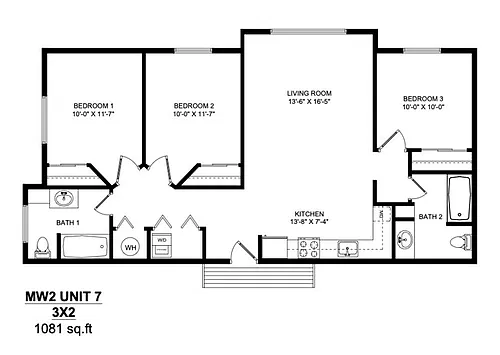 Floor plan 3x2C
