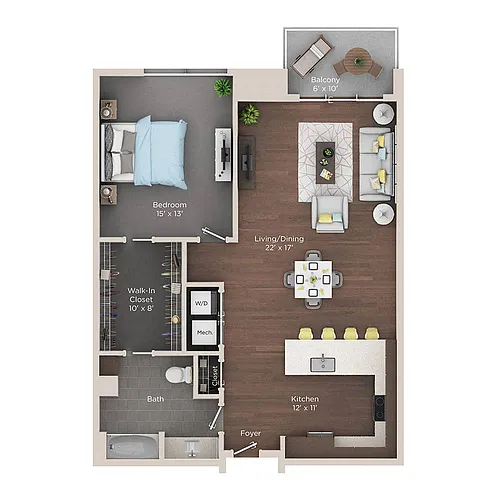 Floor plan A16
