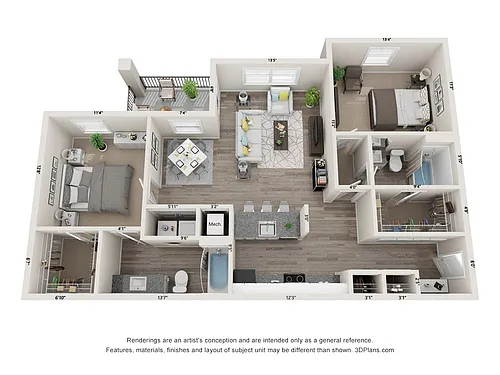 Floor plan Coastal Key