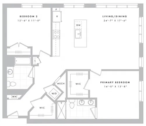 Floor plan B21