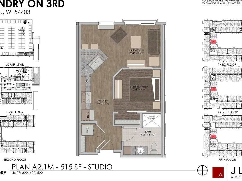 2nd image of 215 N 3rd St #522