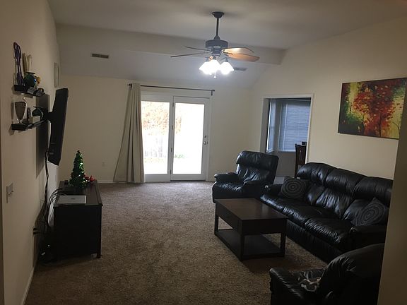 Living room from front door