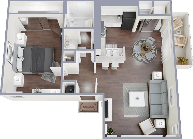 The Acacia Floorplan Diagram