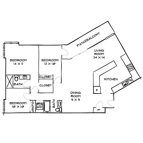 Floor plan Steep Ravine Premier