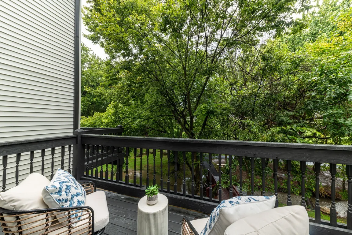 Private balcony