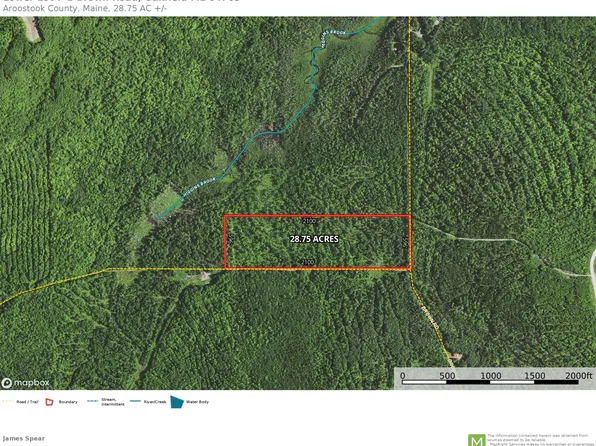 Lower Lot 7-2 Brown Road, Oakfield, ME 04763