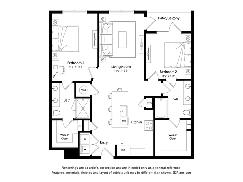 Floor plan B2 ALT 1