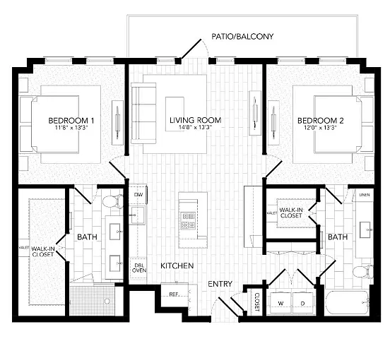Floor plan B7