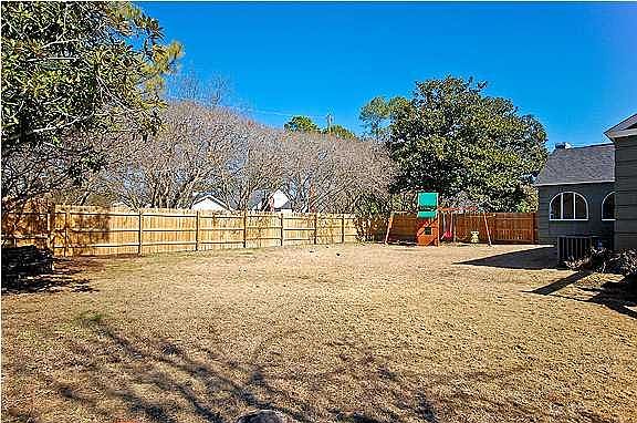 Fenced Backyard