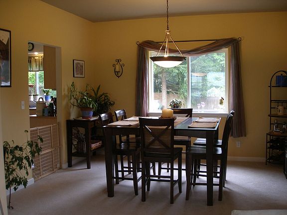 Formal dining room, large enough for that hutch!