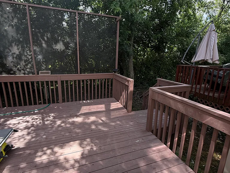 outside deck