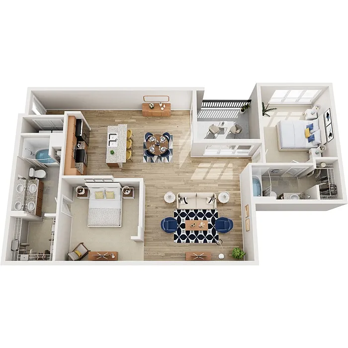 Floor plan B3