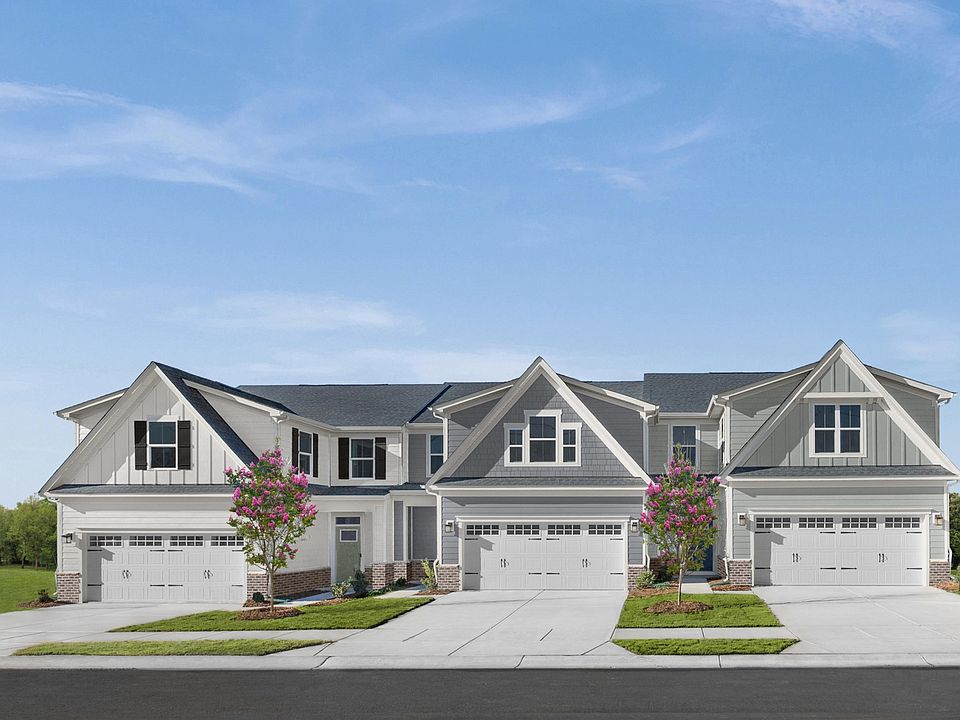 New townhomes near Mountain Island Lake with optional first-floor suite and lawn care included.