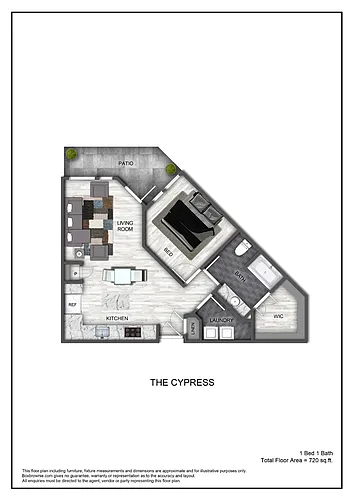 Floor plan The Cypress