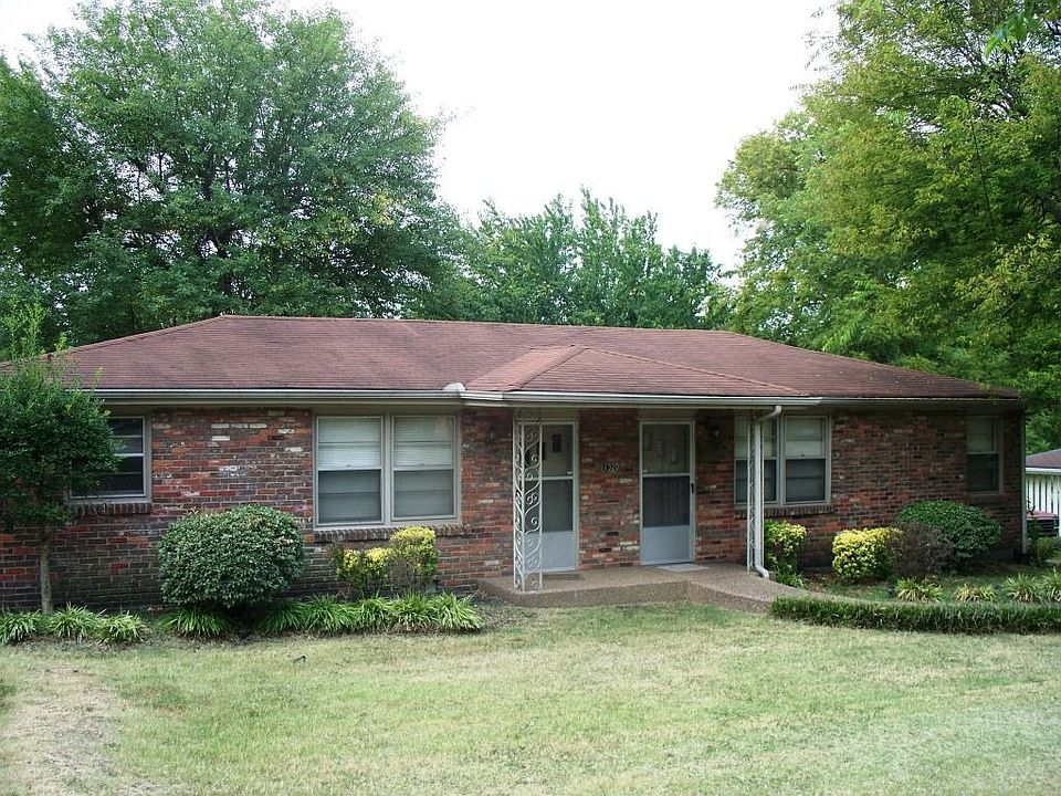 Front of this all brick duplex