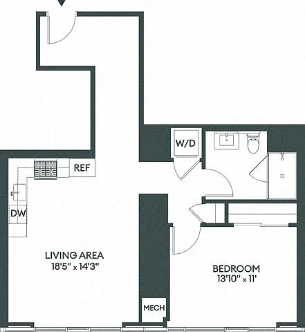 Floor plan 1F