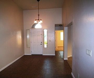 Tile Floored Front Entry