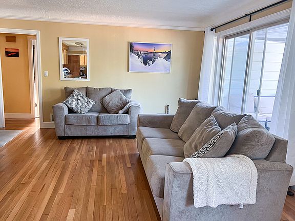 Living room staged, will be unfurnished