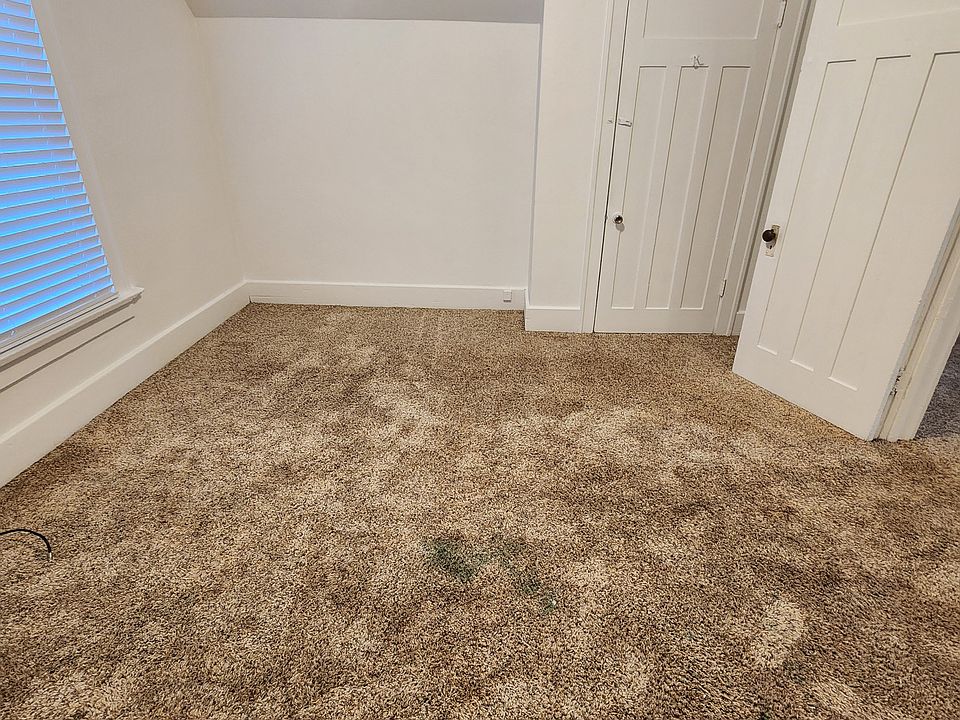 The largest bedroom with 2 closets looks over the shared porch below it.