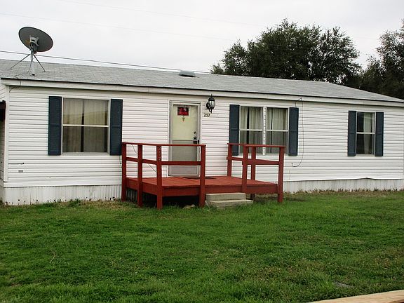 Freshly Painted Front Porch