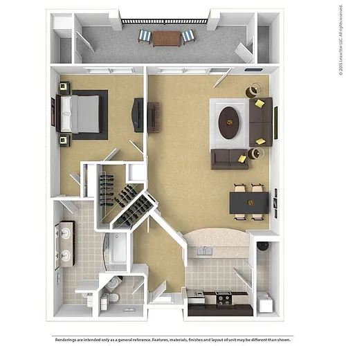 Floor plan Capri