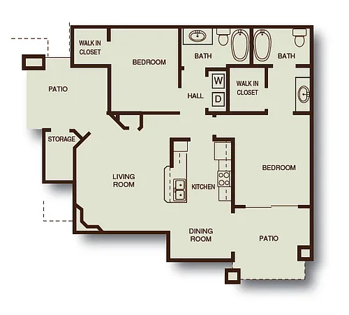 Floor plan Delray