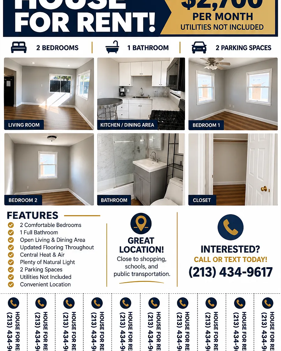 2 bed, 672 sqft, $2,700 — Photo 1
