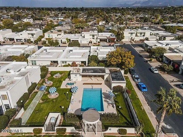 Aerial to Community Pool