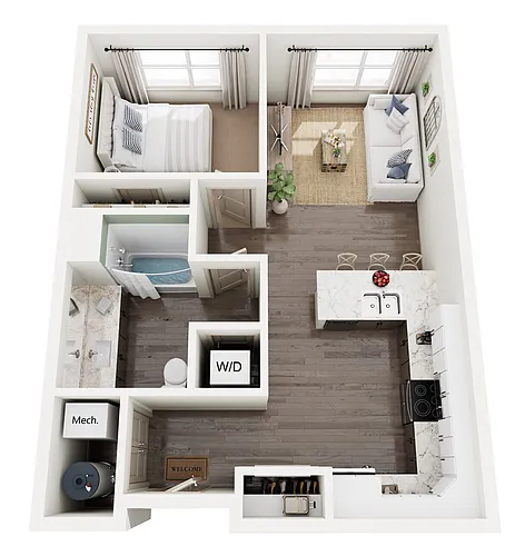 Floor plan A1