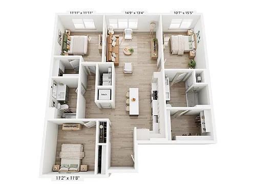 Floor plan C4U