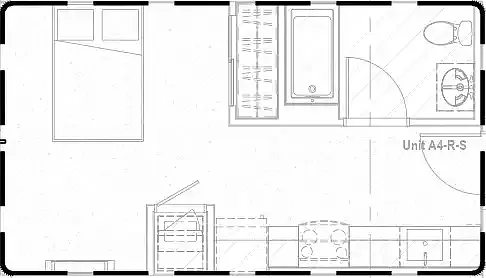 Floor plan Studio