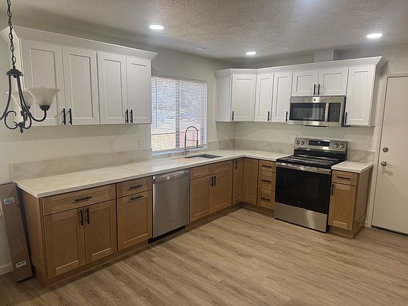Kitchen with new appliances