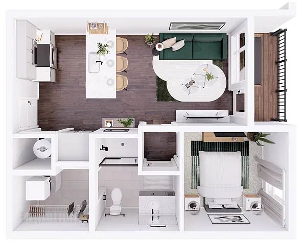 Floor plan Midpoint East-1A