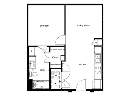Floor plan A