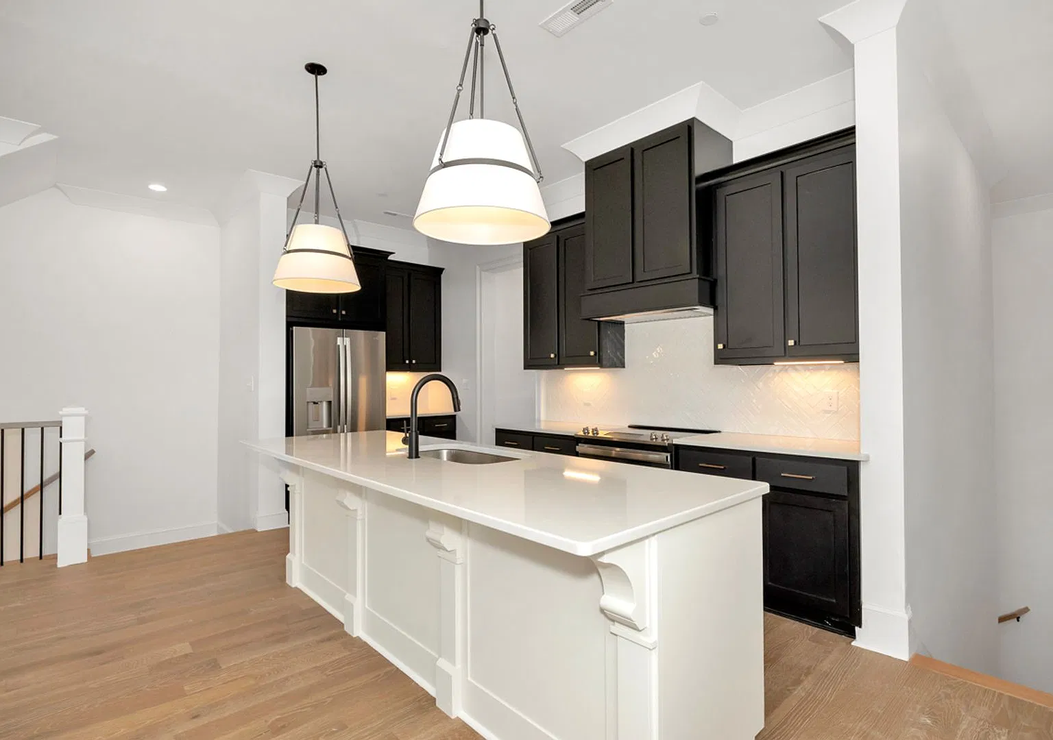 New 3BR/4BA Townhome Zoned for Madison City Schools with Balcony, Fireplace & 2-Car Garage — Photo 4