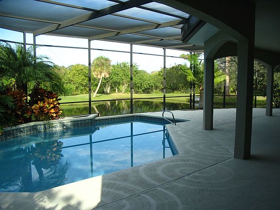 Pool and Lake view