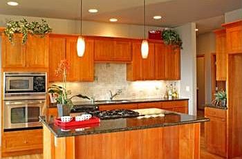 Kitchen Granite countertops, stainless steel appliances