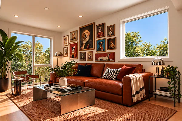Living room, photo 1